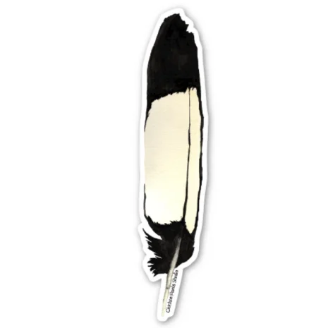 Carnaby Feather Sticker CPS37 1